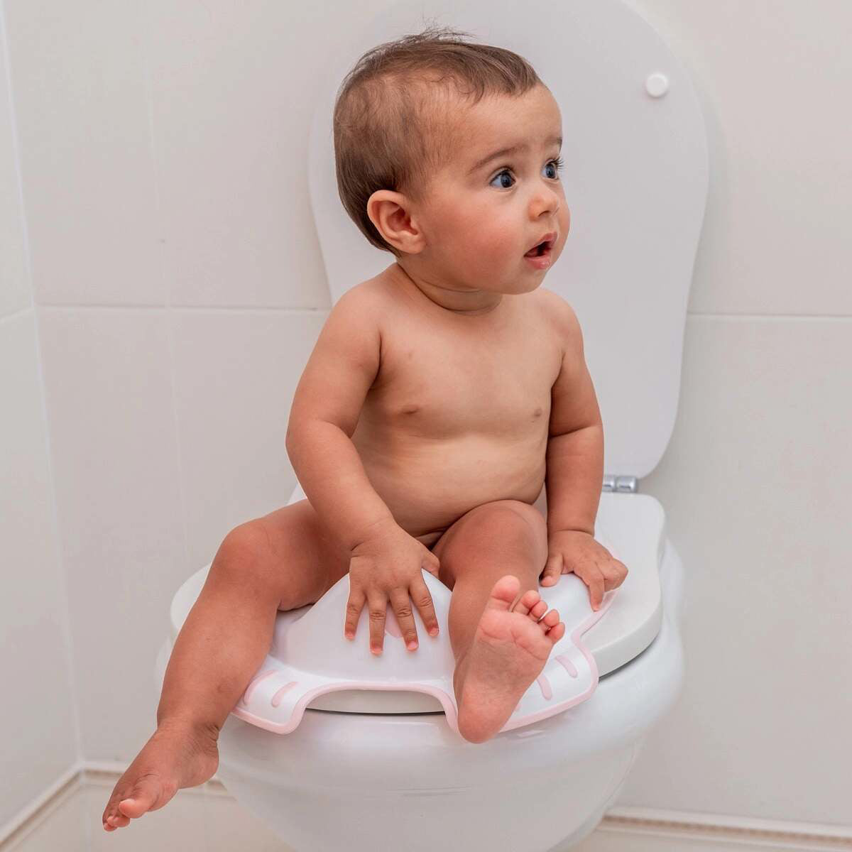 KikkaBoo® Nastavek za straniščno školjko Anatomical Hippo Beige KikkaBoo