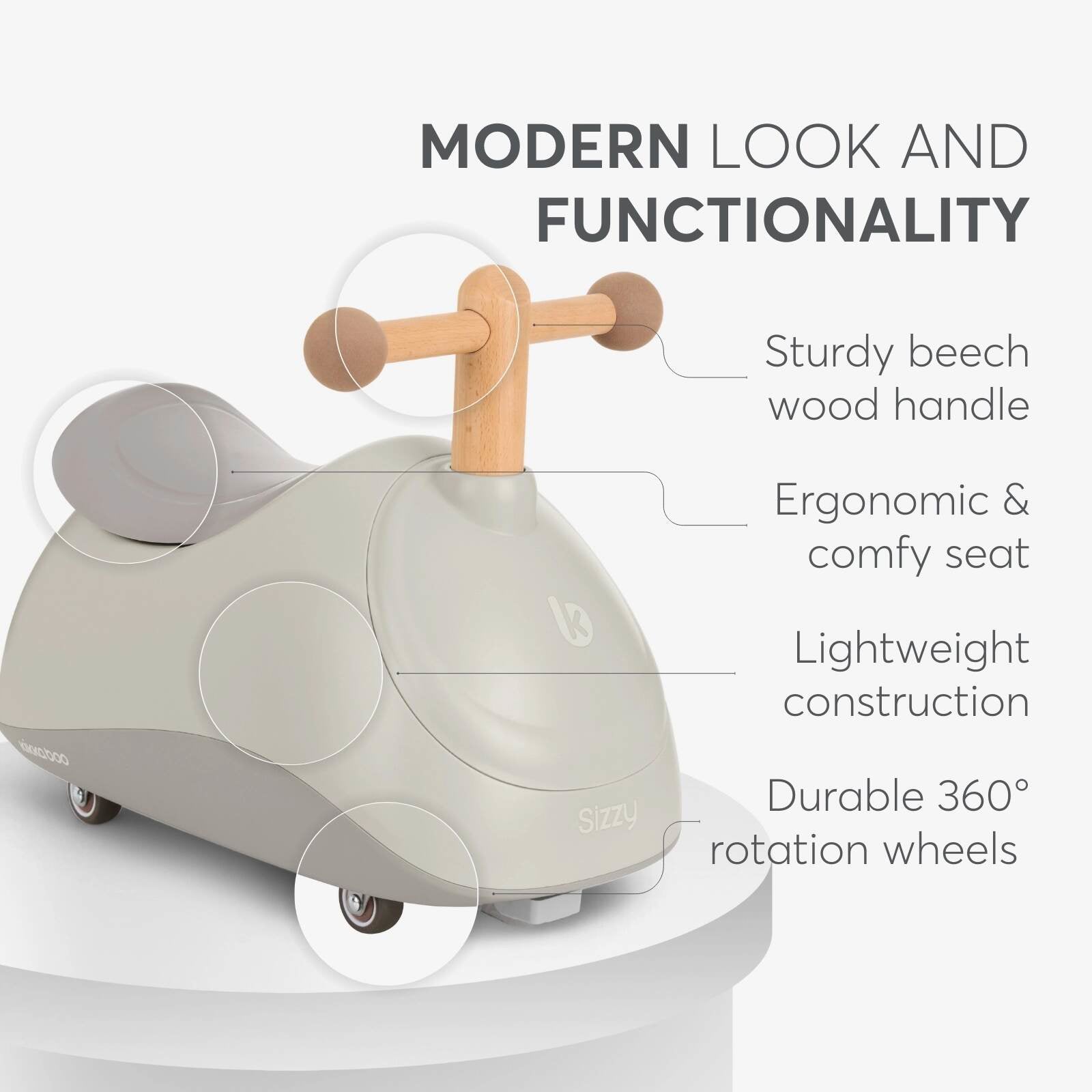 KikkaBoo® Poganjalček Sizzy Beige KikkaBoo