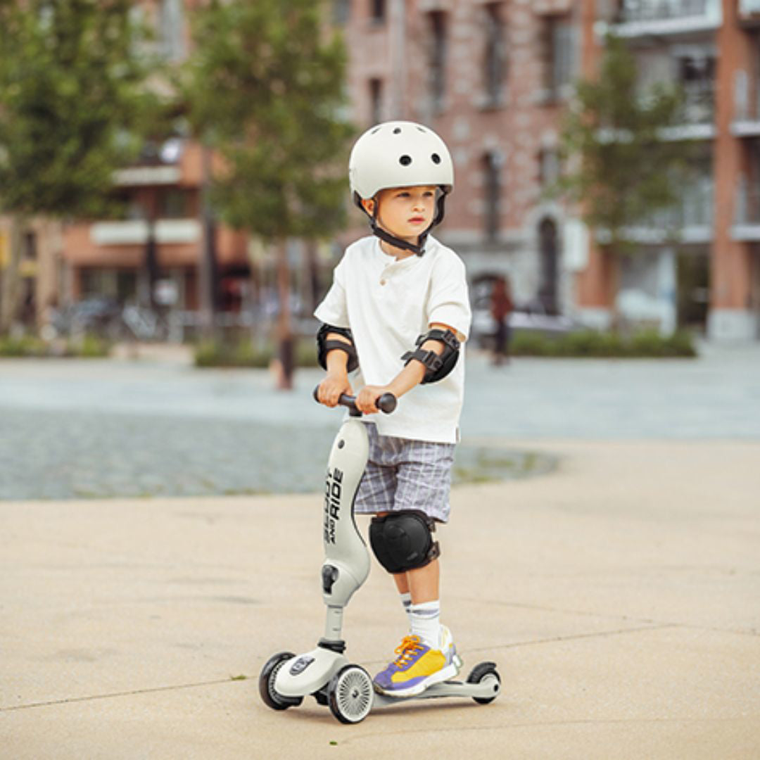 Scoot & Ride® Set ščitnikov XXS Black/Ash Scoot & Ride