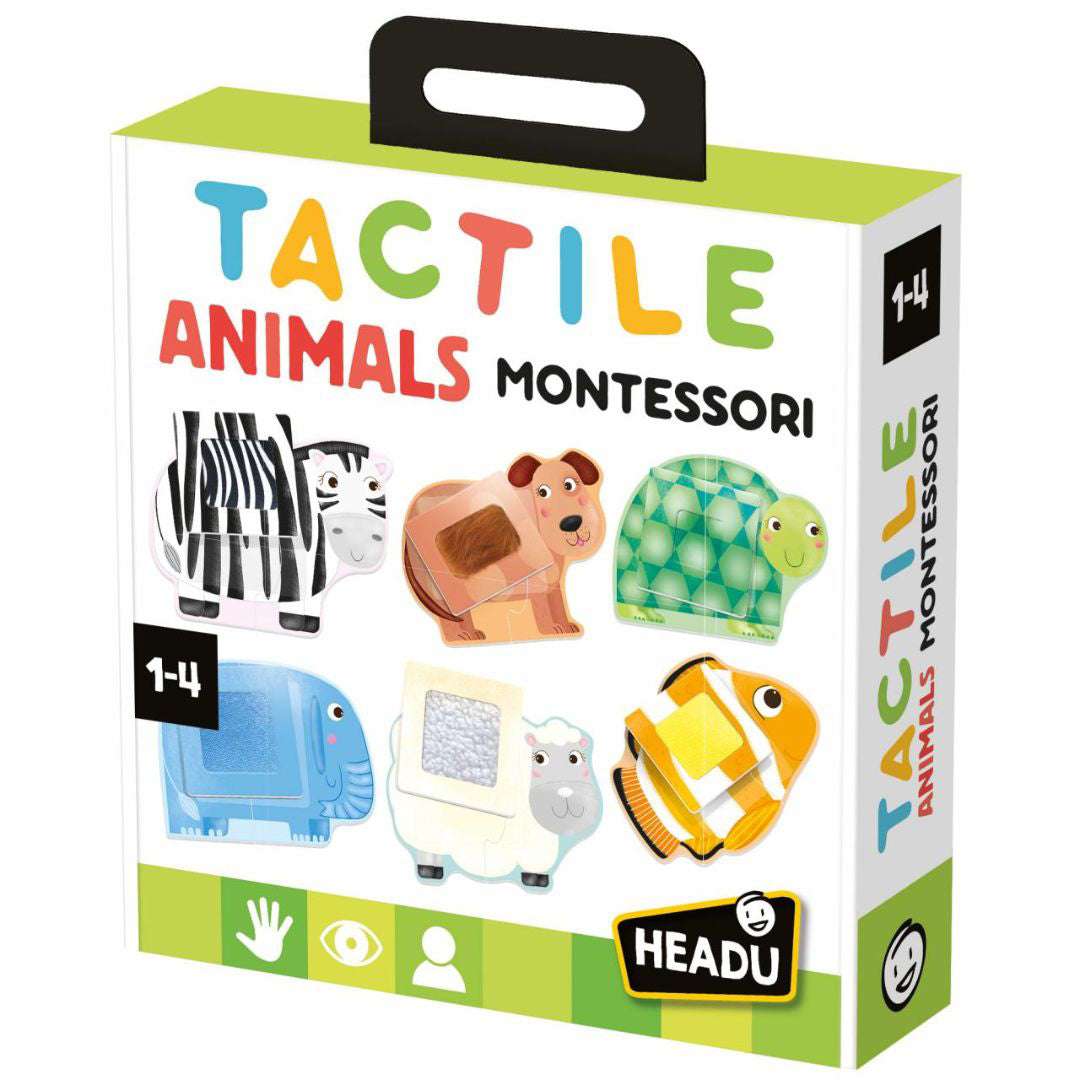 Headu® Montessori Otipljive živali Headu