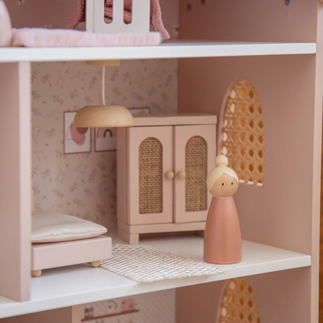 Label Label® Hiška za punčke s pohištvom Pink Label Label