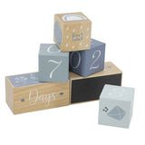 Label Label® Drvene kocke Blue