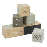 Label Label® Drvene kocke Olive Green