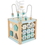 Bieco® Cubo attività in legno Forest Animals