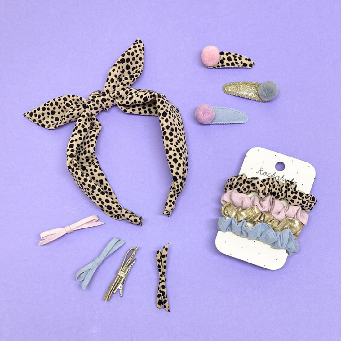 Rockahula® Obroč za lase Leopard Tie Rockahula