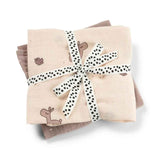 Lot de 2 langes Done by Deer® Lalee Powder 65x65
