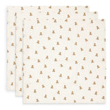 Jollein® Set di 3 pannolini di garza Mini Teddy Bear 70x70