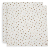 Jollein® Set di due pannolini di tetra Mini Teddy Bear 115x115