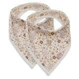 Jollein® Bandana podbradnjaci Flower Fairies 2 kom