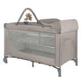 KikkaBoo® Prenosivi krevetić 2 razine 125x65 So Gifted PLUS Beige 2026