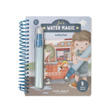 Little Dutch® Livre à colorier à l'eau magique Jim vehicles