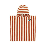 Little Dutch® Pončo za plažu Ocean World Brown Stripe