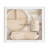 Mushie® Silikonski set za hranjenje Bees