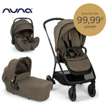 Nuna® Cărucior 3în1 Triv™ Next + Lytl™ + Arra™ Flex Pistachio