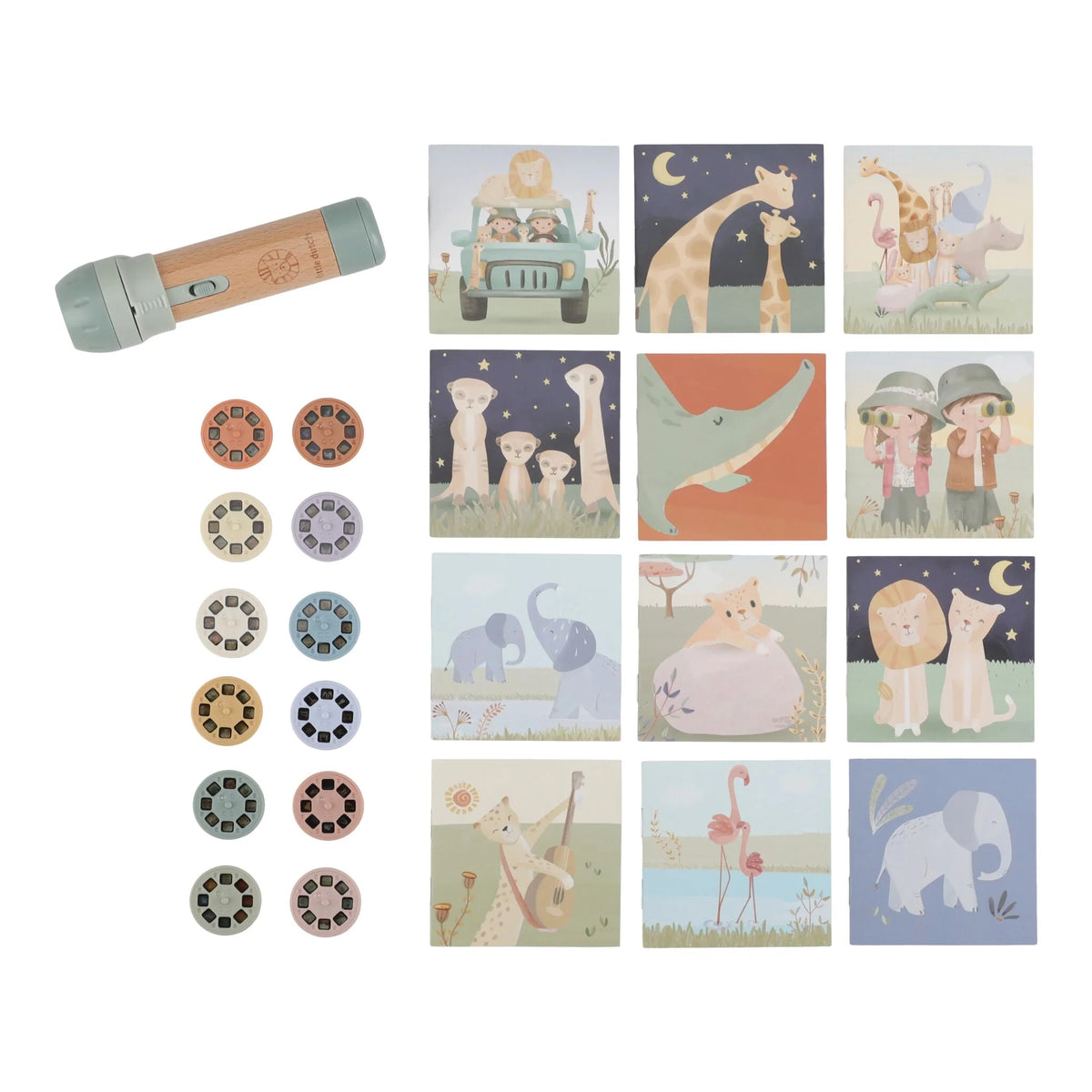 Little Dutch® Projektor Safari Friends – slika 7