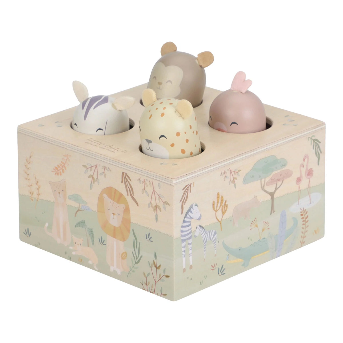 Little Dutch® "Pop up" wooden toy Safari Friends