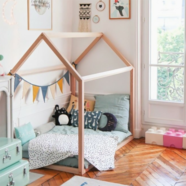 Childhome® Posteljni okvir hiška 140x70 Childhome