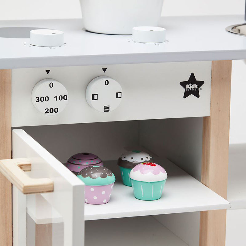 Kids Concept® Otroška Kuhinja Nature/White Kid's Concept