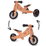 Kinderfeets® Draisienne en bois Tiny Tot 2v1 Bamboo