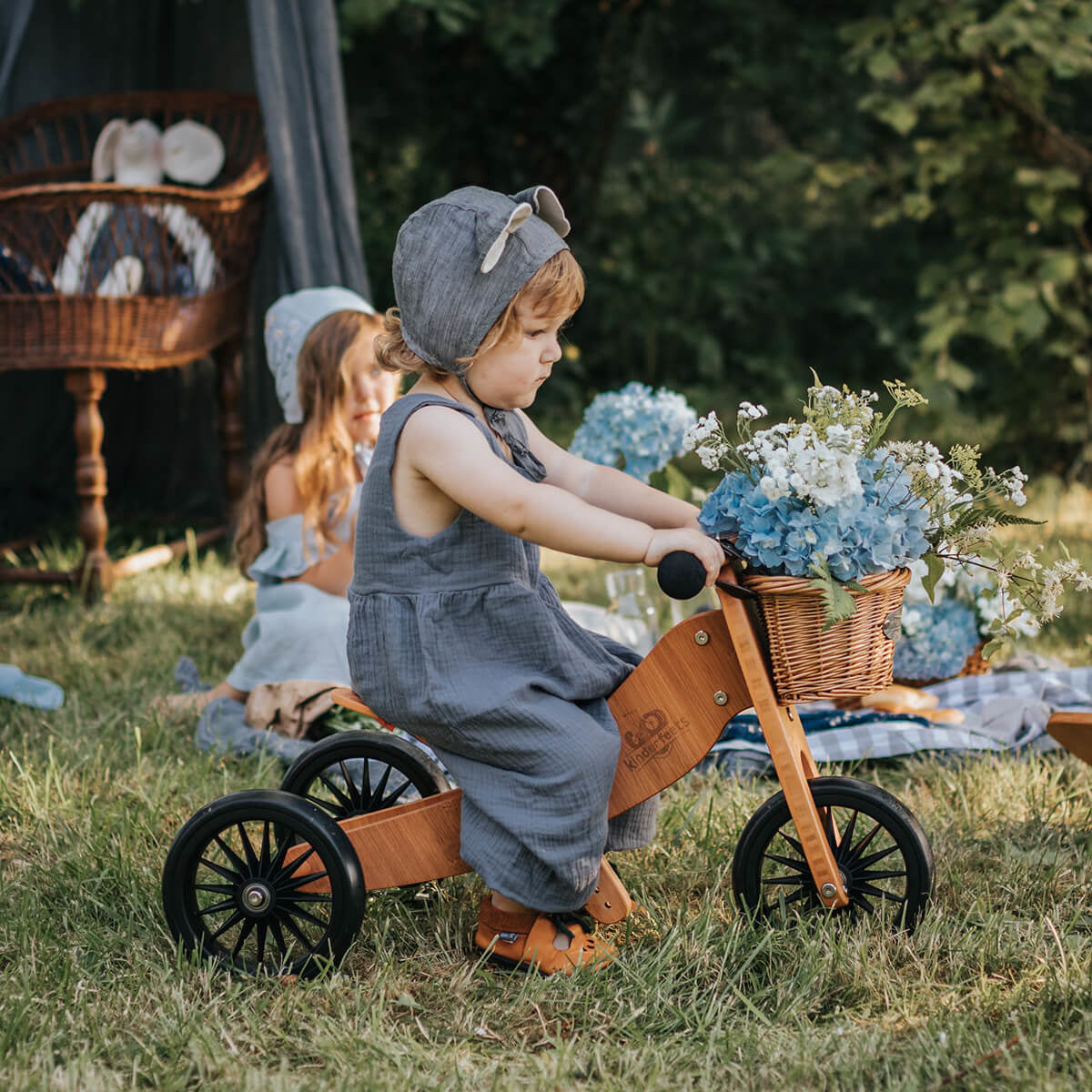 Kinderfeets® Lesen poganjalec Tiny Tot 2v1 Bamboo Kinderfeets