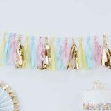 Ginger Ray® Ghirlanda di Pom Pom Pastel & Gold