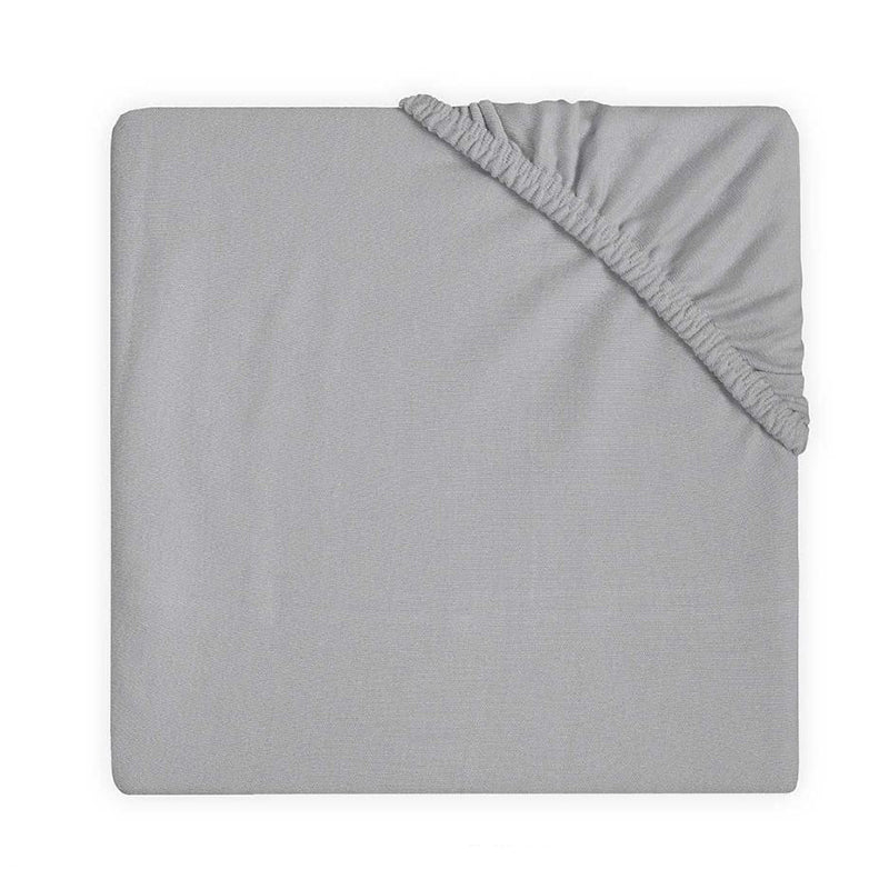 Jollein® Bombažna rjuha Soft Grey 140x70/150x75 Jollein