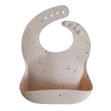 Mushie® Silicone Bib Vanilla Confetti