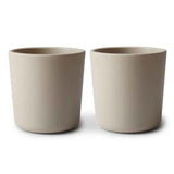 Mushie® Set di due bicchieri Vanilla