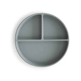Mushie® Assiette en silicone à succion Stone