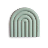 Mushie®  Anneau de dentition Arc en ciel - Cambridge Blue