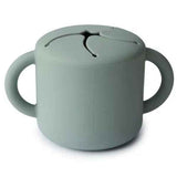 Mushie® Tasse à goûter Cambridge Blue