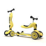 Scoot & Ride® Draisienne et trottinette 2en1 Highwaykick 1 Lemon