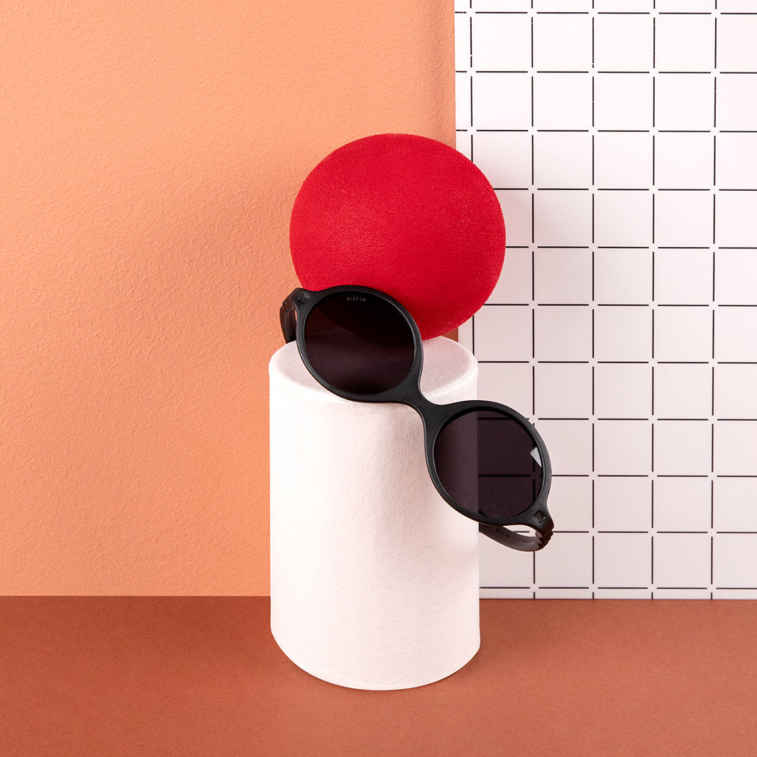 KiETLA® Sončna očala za dojenčke DIABOLA 2.0 Black 0-1L Ki ET LA