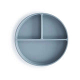 Mushie® Assiette en silicone Powder Blue
