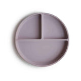 Mushie® Assiette en silicone Soft Lilac