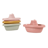 Little Dutch® Stackable Bath Boats Pink