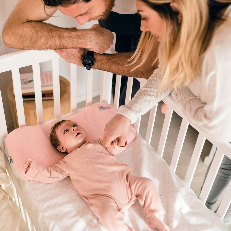 Koala Babycare® Moj prvi vzglavnik Perfect Head Maxi AIR Pink Koala Babycare