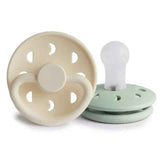 Frigg® Ciuccio in silicone Moon Cream/Sage 