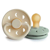 Frigg® Ciuccio in caucciù Moon Cream/Sage