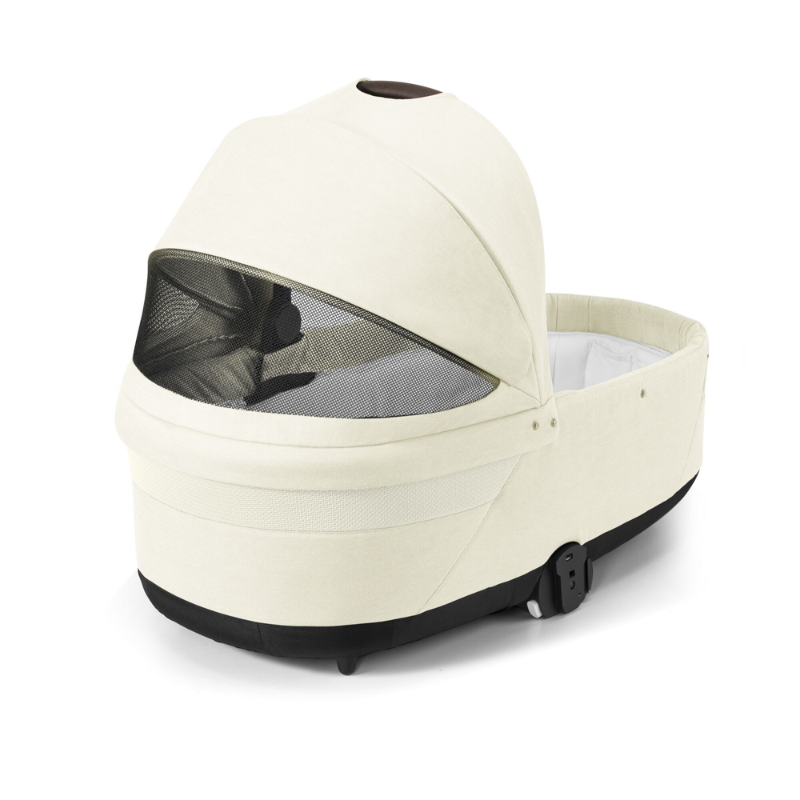 Cybex® Otroški voziček 3v1 Balios S Lux + Avtosedež Cloud G Seashell Beige Cybex