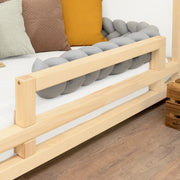 Benlemi® Ograja za posteljo SAFETY Natural Benlemi
