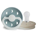 Frigg® Suzetă din silicon Moon Stone Blue Night/Cream Night
