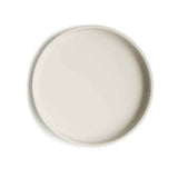 Mushie® Assiette en silicone à base ventouse Ivory/Sand