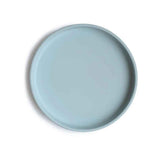 Mushie® Assiette ventouse en silicone - Powder Blue