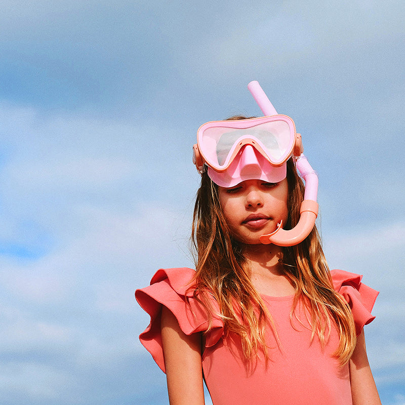 SunnyLife® Otroški set za potapljanje (EU 35-38) Sea Seeker Strawberry SunnyLife