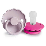 Frigg® Duda od silikona Daisy Soft Lilac/Fuchsia