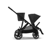 Cybex® Poussette Gazelle™ S Moon Black (Black Frame)
