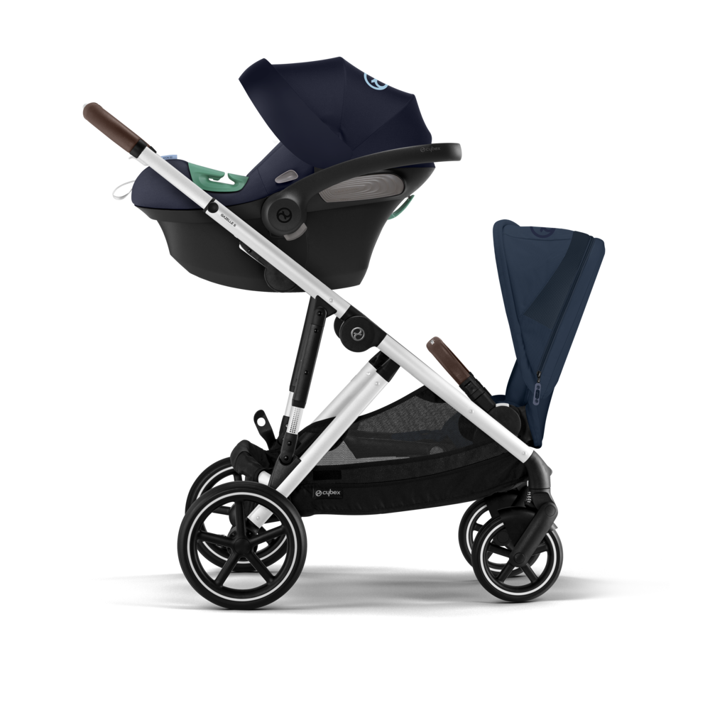 Cybex® Otroški voziček Gazelle™ Ocean Blue (Silver Frame) Cybex