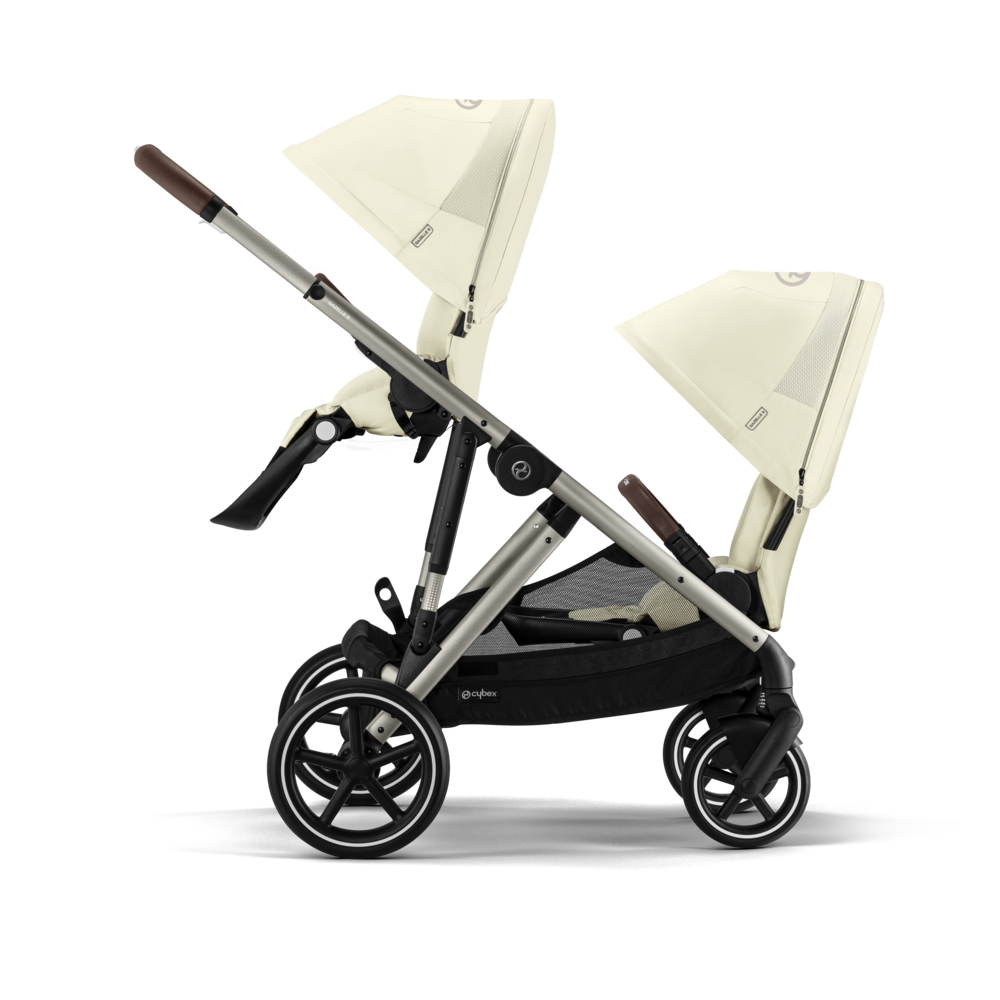 Cybex® Otroški voziček Gazelle™ Seashell Beige (Taupe Frame) Cybex