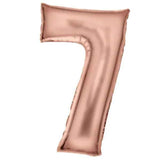 Amscan® Ballon Numéro 7 (86 cm) Silk Lustre Rose Gold